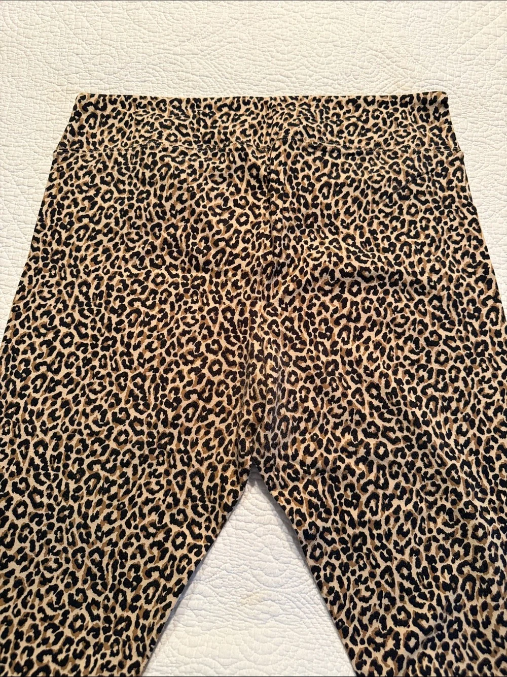J. Crew Leopard Print Leggings in Tan and Black